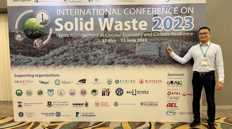 ETAT Presentation at the International Conference on Solid Wastes 2023 (ICSWHK2023)